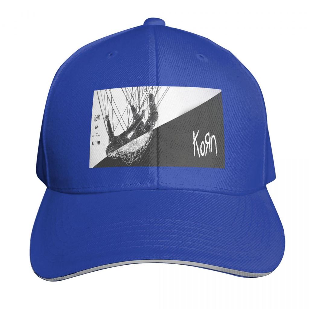 Korn The Nothing Music Rock Deniimm Cap Fashion Casual Baseball Caps Adjustable Hat Hip Hop Summer Unisex Baseball Hats