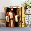 Jesus Christ Pillow Case Cushion Cover Polyester Pillowcase Decorative Sofa Cushion Pillowcase Home Decor