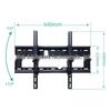 Heavy-Duty Tilting TV Wall Mount (32-70 Inch) CN plug (adapter included)
