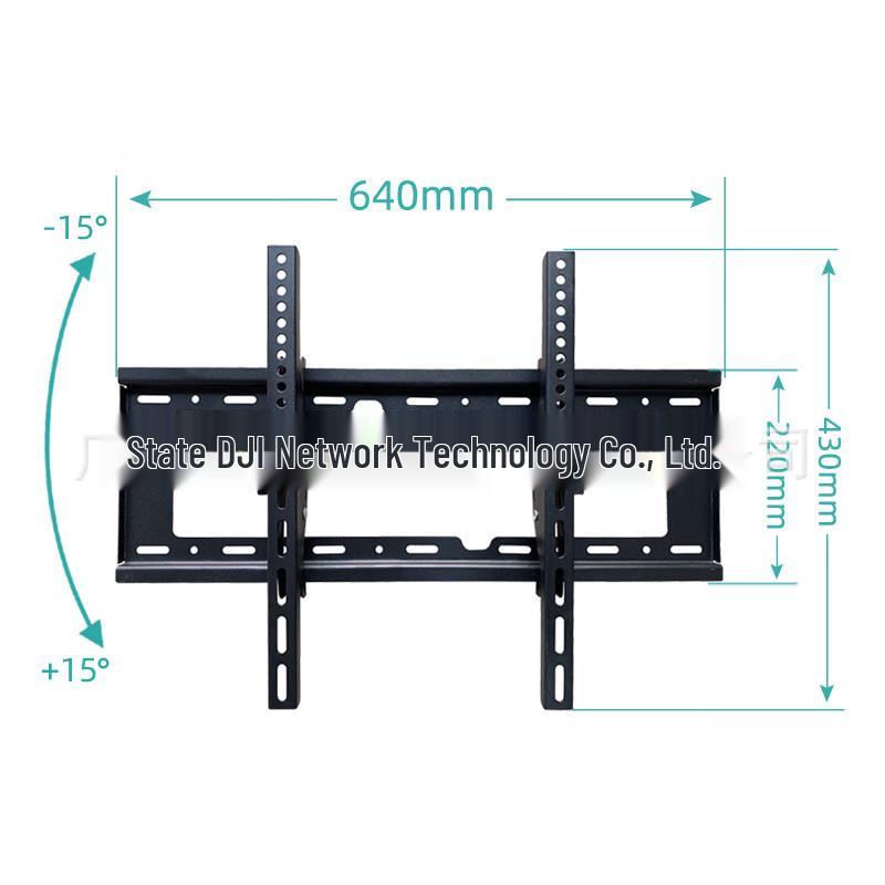 Heavy-Duty Tilting TV Wall Mount (32-70 Inch) CN plug (adapter included)