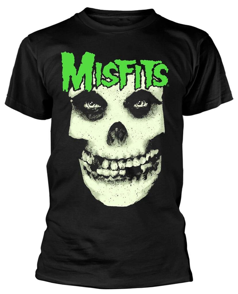Misfits Jurek Skull Black T-Shirt OFFICIAL