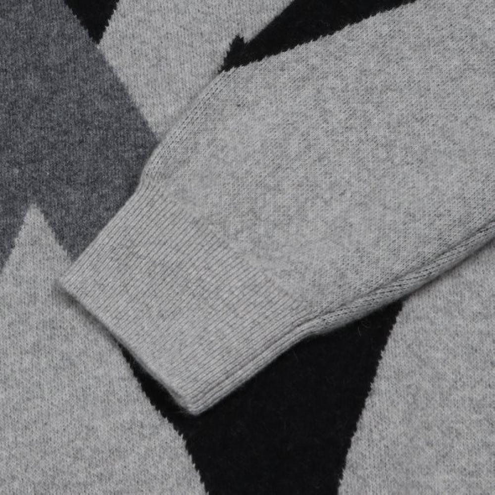 Countess Mara Argyle Pattern Round Neck Knit Cstx3c2315g0
