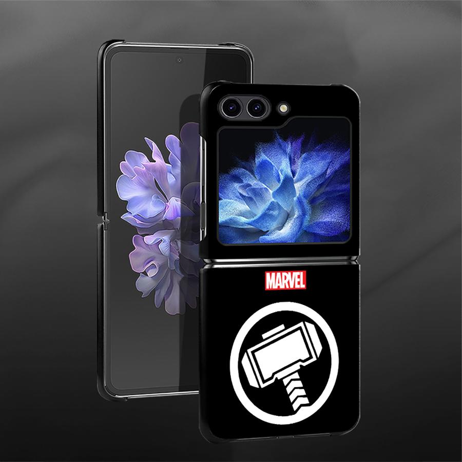 Hard Phone Cover Case for Samsung Galaxy ZFlip3 ZFlip5 Z Flip 7 6 5 4 3 ZFlip4 ZFlip6 ZFlip7 FE Marvel Venom Sipiderman