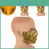 Nueva Máscara de Látex de Media Cara de Scorpion de Mortal Kombat 11 Para Disfraz de Cosplay de Halloween