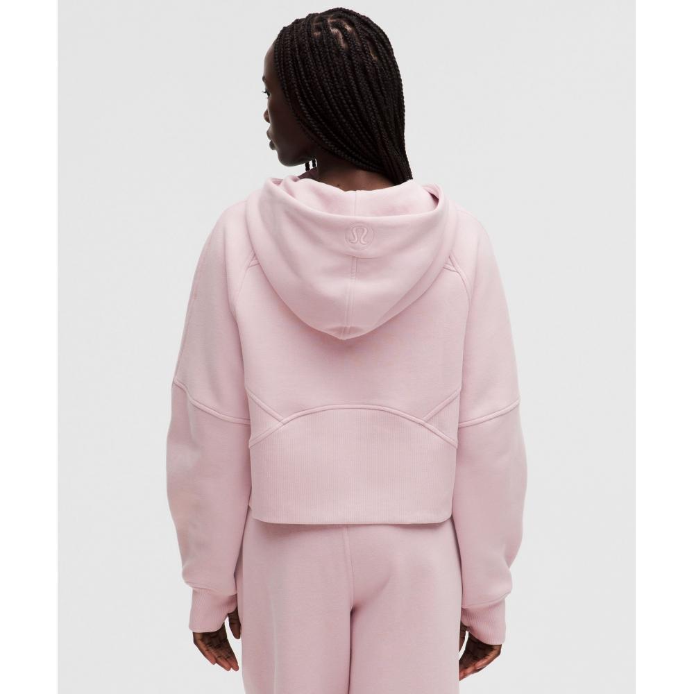 Lululemon Scuba Oversized Half Zip Hoodie Porcelain Pink