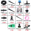10m To 40m 4/7mm Hose Garden Pot Irrigation Set, Automatic Programmable Watering Timer, Ground Sprinkler, Various Accessories