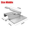 Stainless Steel Manual Frozen Meat Slicer Bone Cutting Tool Home Kitchen Minced Lamb Bone Meat Cutter Chicken Duck Fish Cutting