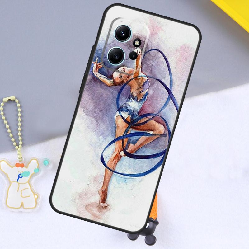 

Кейс для телефона с картиной в стиле масляной живописи Гимнастика Для Xiaomi Redmi Note 13 9 10 11 12 14 15 Pro Plus Чехол Для Redmi 15 C 14C 10C 12C 13C Redmi Note 10 Pro