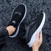 Flying woven men's shoes summer breathable mesh running soft-soled sports shoes boys versatile height-increasing white shoes