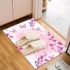 1PC Custom Name Butterfly Dreams Frame Theme Floor Mat Ideal for Living Room, Game Rooms, Office, Bedroom Floor Mat Design