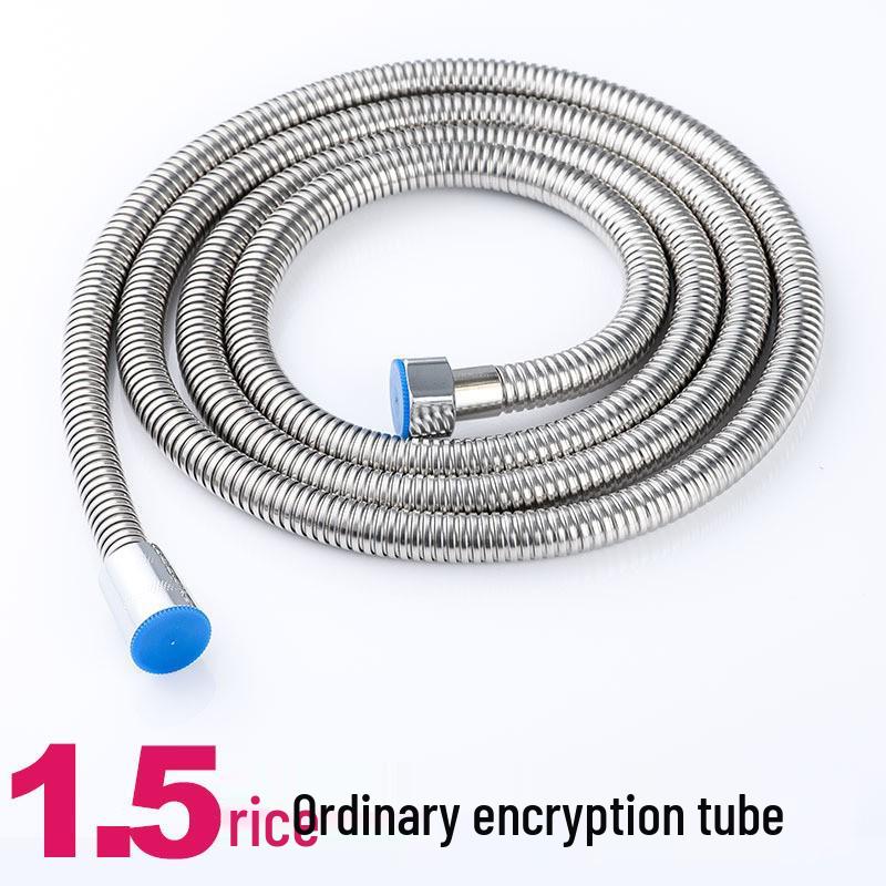 High-Pressure Stainless Steel Shower Hose - Explosion-Proof for Cold & Hot Water