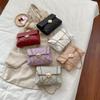 Women's Diamond Pattern Chain Crossbody Bag - Korean Style 2021