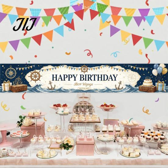 Neon Cyberspace Theme Large Happy Birthday Yard Banner Sign, 70 x 15 Inch Ornament Outdoor Backdrop Decoration for Boys Girls Party Supplies