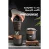 Portable Purple Sand Travel Tea Set Kung Fu Quick Tea Cup Tea Water Separation Outdoor Tea Tray Business Gift Set