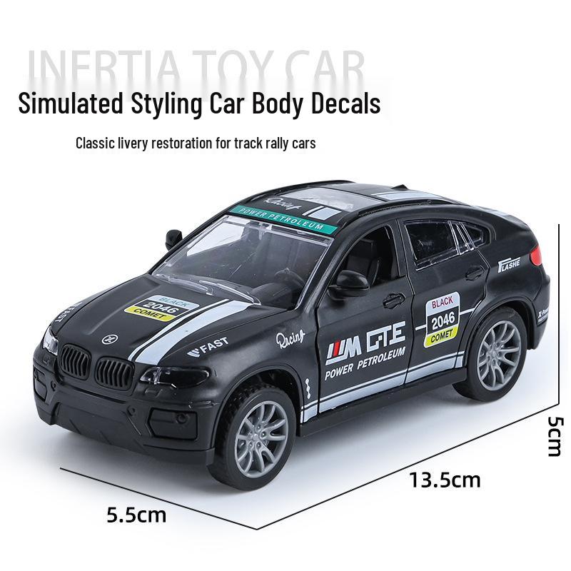 TikTok Influencer Children's Educational Boy Cars: Inertial Engineering Vehicle and Street Stall Toys