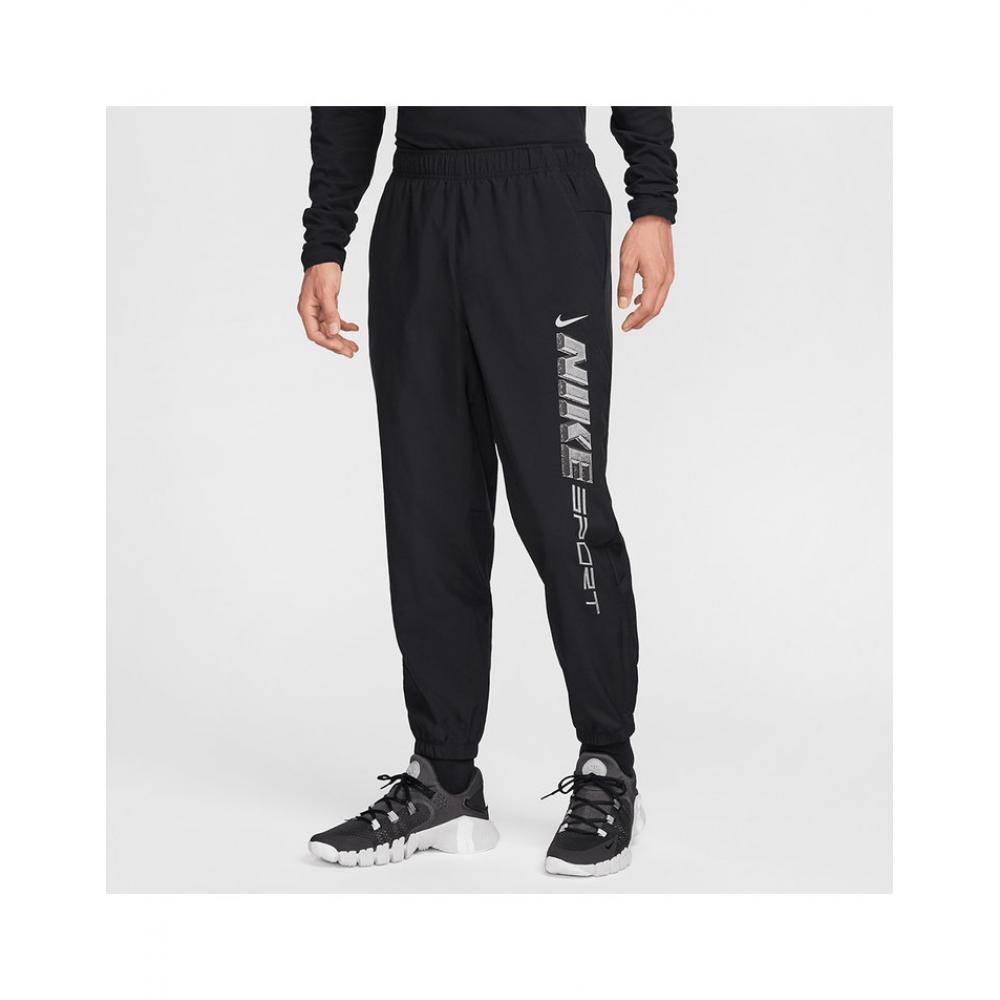 

МУЖСКИЕ БРЮКИ Nike Mужские Dri Fit TApered FV9764 010 black metallic silver/80