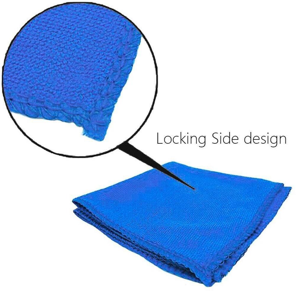 20pcs Car Wash Microfiber Towels Soft Drying Cloth Hemming Wash Towel Water Suction Polishing Duster Car Cleaning Tools 30x30cm