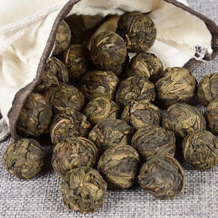 Yunnan Pu'er Tea Golden Leaf Dragon Ball Big Tree Ancient Bulk Leaves 500g