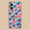 Y2K Glowing Hearts Mobile Phone Case for POCO M7 M6 M5 M4 M3 X7 X6 X5 X4 X3 Pro GT 5G Colorful Printing Cover Luxury Cover