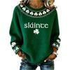 Damen Pullover mit Rundhalsausschnitt und langen Ärmeln