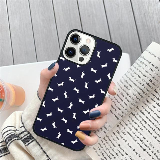 Dachshund Teckel Dackel Dog Coque Shell For iPhone 17 Air 15 16 14 13 12 Pro Max 11 Pro Max Plus Phone Case Cover