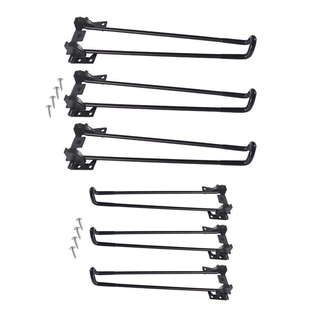 3x Folding Furniture Legs Metal Table Legs for Coffee Tables DIY Making
