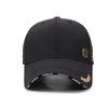Men'S Breathable Baseball Cap Summer New Style Embroidered Letter Outdoor Casual Sun Protection Hat Duckbill Cap Polyester