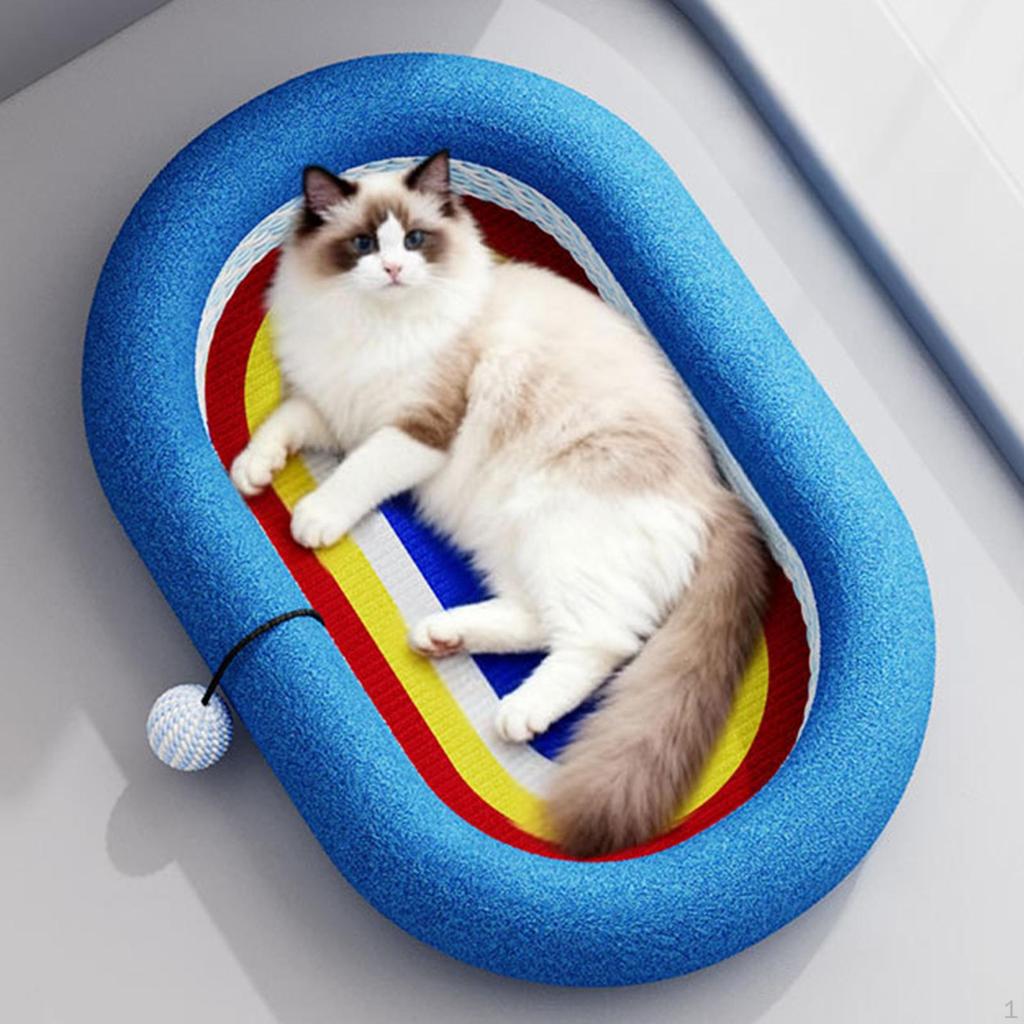 Cat Scratcher Bed Nonslip Prevents Furniture Damage Grinding Claw Toy Durability Practical Supplies