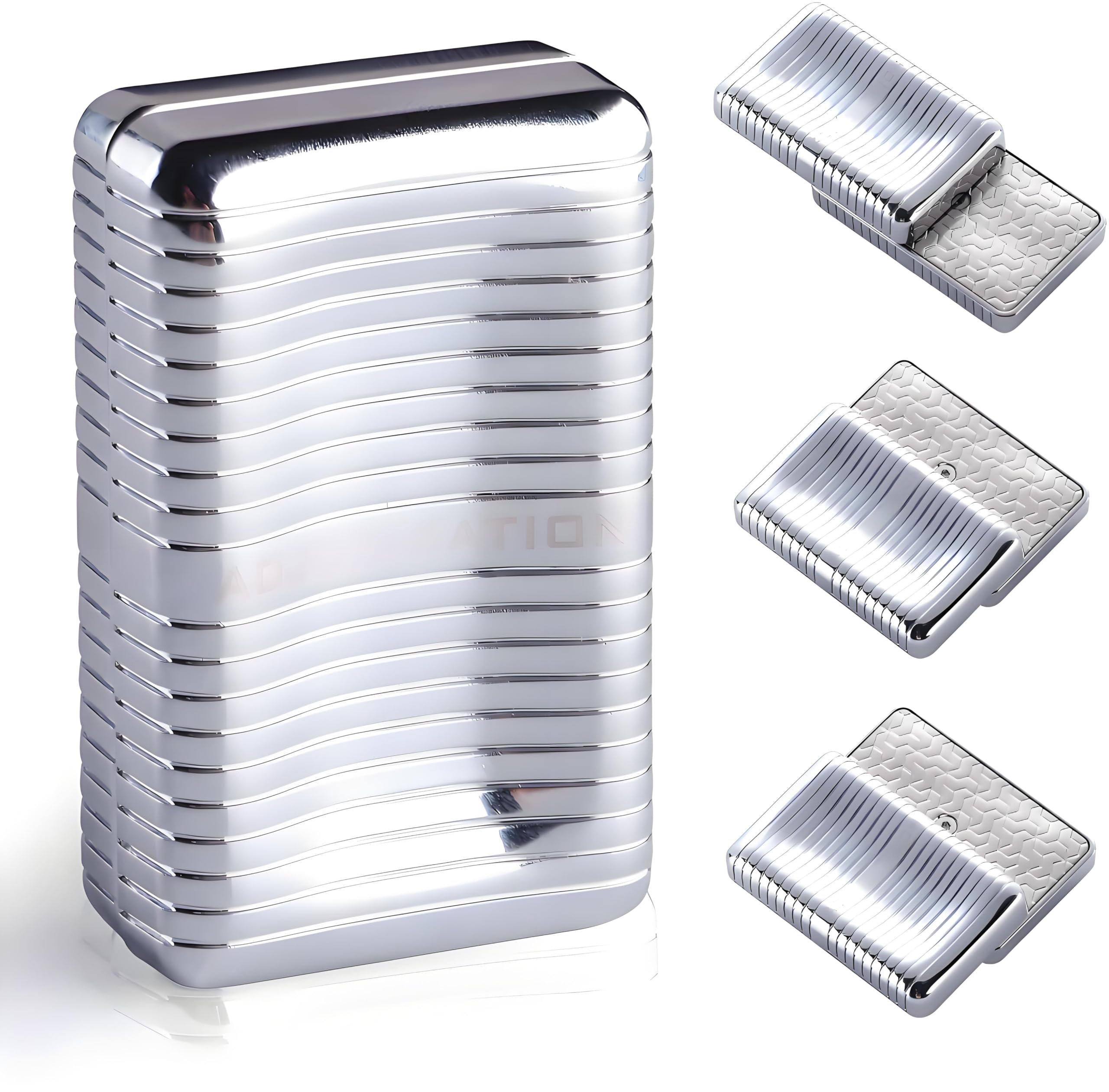 

Taiyuanyuan Magnetic Metal Push Fidget Slider, Stress Relief Gadget with Tuning Fork Effect, EDC Time Killer for Adults, Christmas/Birthday/New Year G