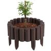 Palisada Ogrodowa Garden Frame 2,2 M Brąz Zestaw 8 Szt