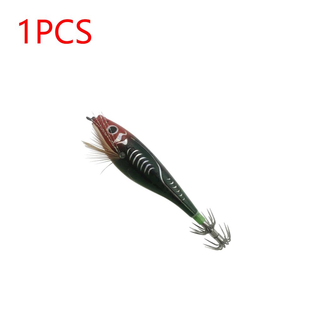 Luminous Fishing Lure Glow in Dark Shrimp Lures Lifelike Jigging Bait Fishing Squid Lure for Octopus Cuttlefish Fishing Tackle