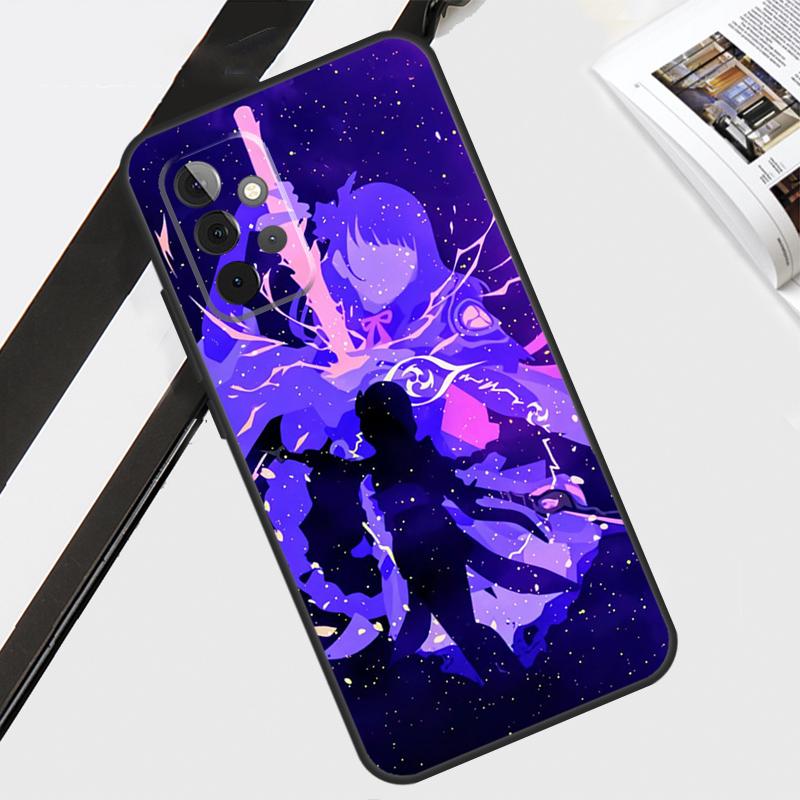 Genshin Impact Raiden Shogun Case For Samsung Galaxy A55 A35 A15 A56 A36 A26 A16 A06 A54 A34 A14 A12 A22 A32 A52 A13 A53