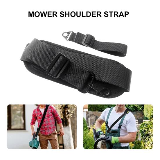 Trimmer Strap Buckle Non-slip Adjustable Anti-rust Humanized Design Fixing Nylon Weeder Machine Lawn