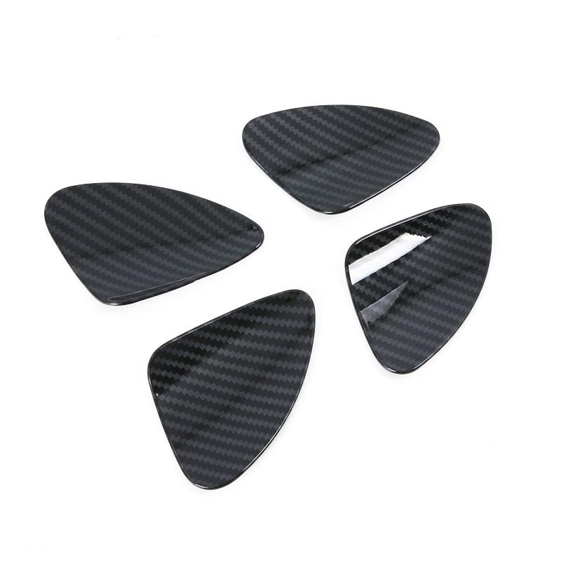 Carbon Faser Farbe Auto Innen Türgriff Schüssel Abdeckung Trim Aufkleber Für Lexus ES250 300 350h 2018 Innen