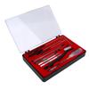 Spray Gun Cleaning Kit Nylon Brass Cleaner Brushes Needles Lubrication Bottle Airbrush Cleaning Kit for Maintenance