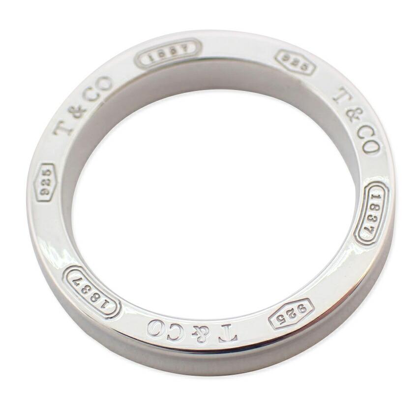 

[Used] TIFFANY 925 1837 Narrow Ring/Size 14/j44-2