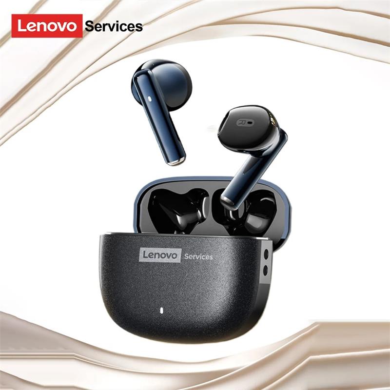 

Бездротові навушники Lenovo LES104 TWS Bluetooth 6.0 Навушники ENC Шумозаглушення Двоканальні Ігрові Спортивні Навушники 3D Стерео Звук Гарнітура чорний