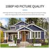 1080P Full HD Security Camera CCTV Camera Surveillance Camera Outdoor Weatherproof Night Vision Two-Way Intercom Camera