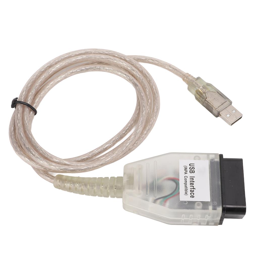 K+DCAN OBD2 Scanning Diagnostic Tool USB Interface with CD Replacement for 3 Series E46 E83 E90 OBD2 Scan Cable OBDII Scanner