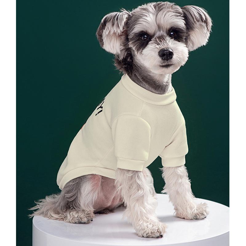 Vestiti per animali domestici con stampa di orsi adorabili per cani di piccola taglia, felpe con cappuccio invernali per cuccioli, scollo rotondo, felpa con cappuccio per chihuahua, abbigliamento morbido per gatti