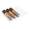 Clear Coffee Capsules Dispenser Tray With Nonslip Base And Smooth Surfaces For Mess Release Homes Kitchen Storage