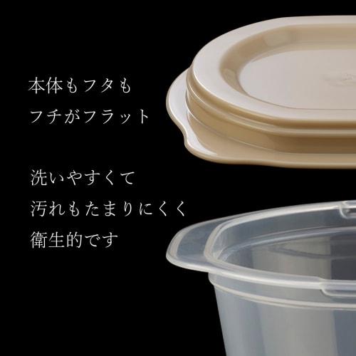 Inomata Chemical (Inomata-K) Rice Containers with Slatted Base, Set of 3, Made In Japan, Steam Release for Delicious Storage, Microwaveable with Lids