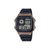 Casio DIGITAL Quartz Movement Resin Strap Watch Men's Watches Gray Dial AE1200WH-5AV
