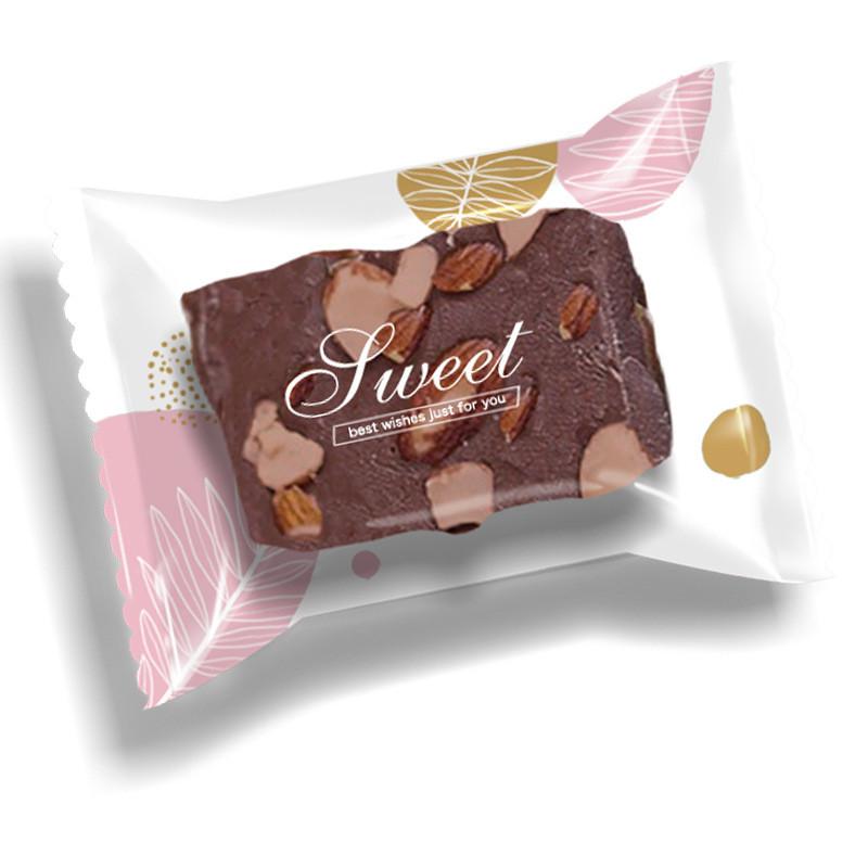 100Pcs 7x10cm Cherry Blossom Snowflake Pastry Machine Sealing Bags Cookies Nougat Candy Wedding Party Gift Packaging