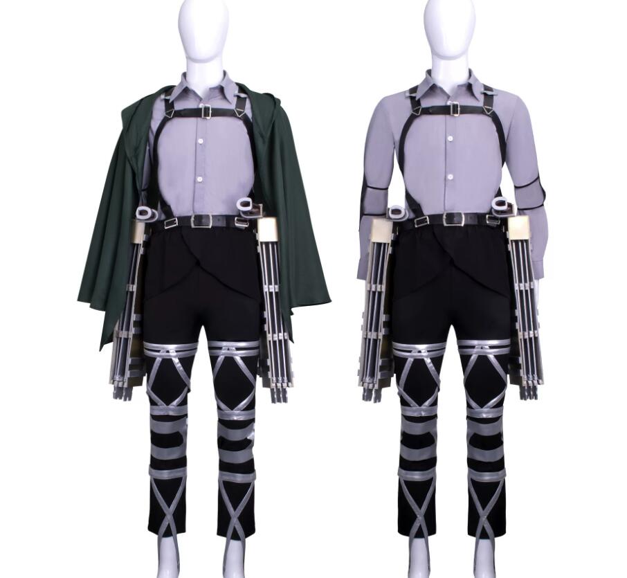 Aot Mikasa Cosplay Costume Final Season Movie Titan Jean Levi Rivaille Ackerman Armin Hange Eren Combat Suit Bodysuit
