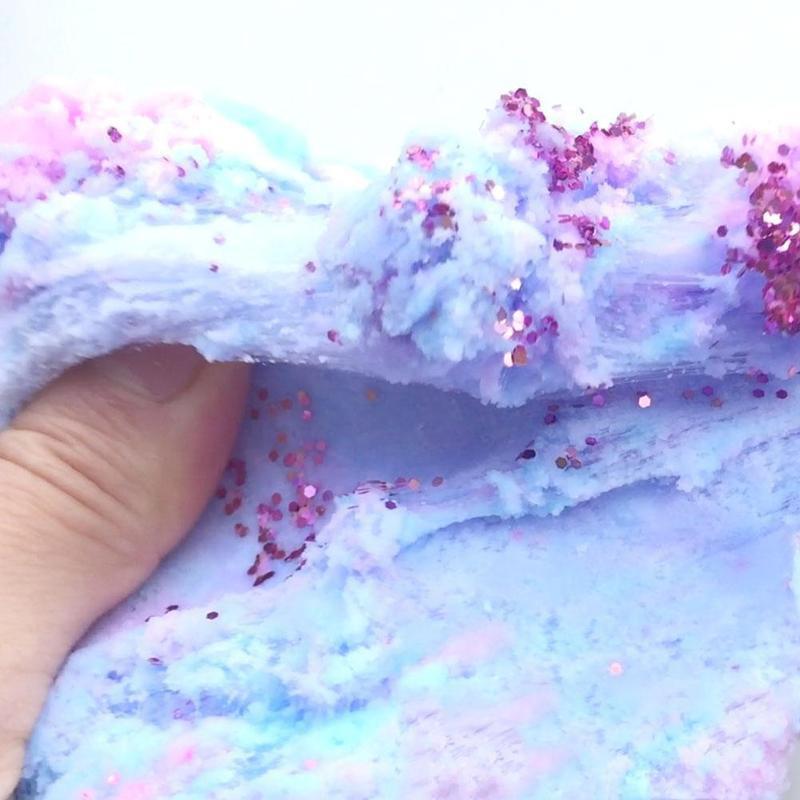 Colorful Mixing Cloud Slime Release Stress Kids Clay Kids Toy Cotton Mud To Release Clay Toy Gift