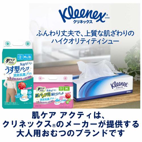 Acty [Case Sale] Skin Care Adult Diaper/Disposable Pants Urine Absorbent Pads, 2-Use Absorption, 34 Pads X 6 Packs