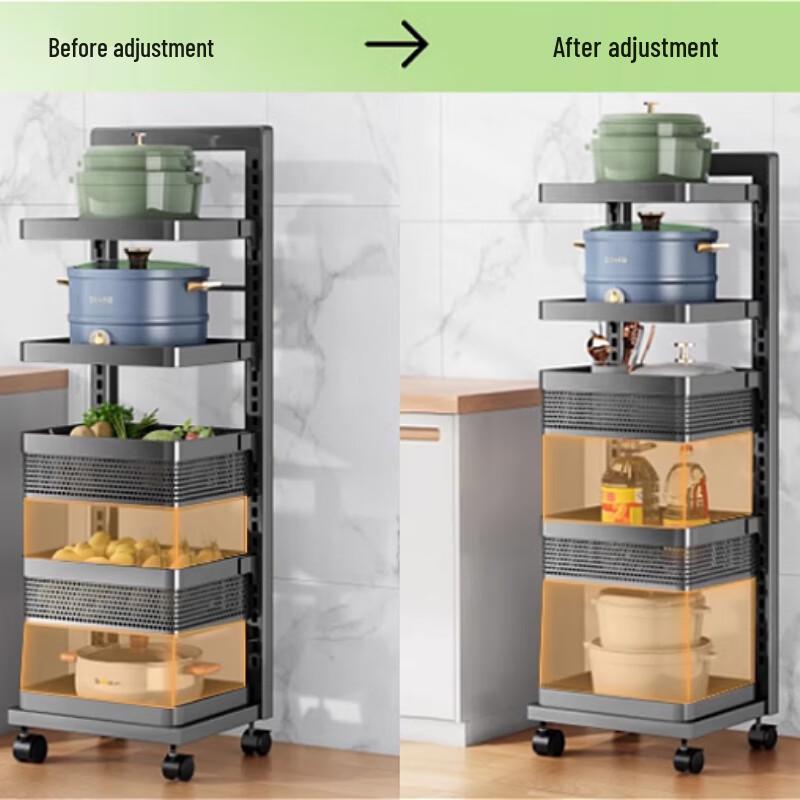 Yingbai Kitchen Pot and Pan Storage Rack