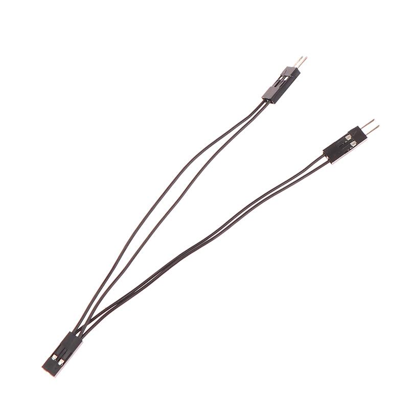 Kabel Adapter Podwójny 1 do 2 Przełącznik Zasilania Płyty Głównej Sw/ Przełącznik Reset Sw/ Dioda Hdd Led / Dioda Zasilania Led 10cm