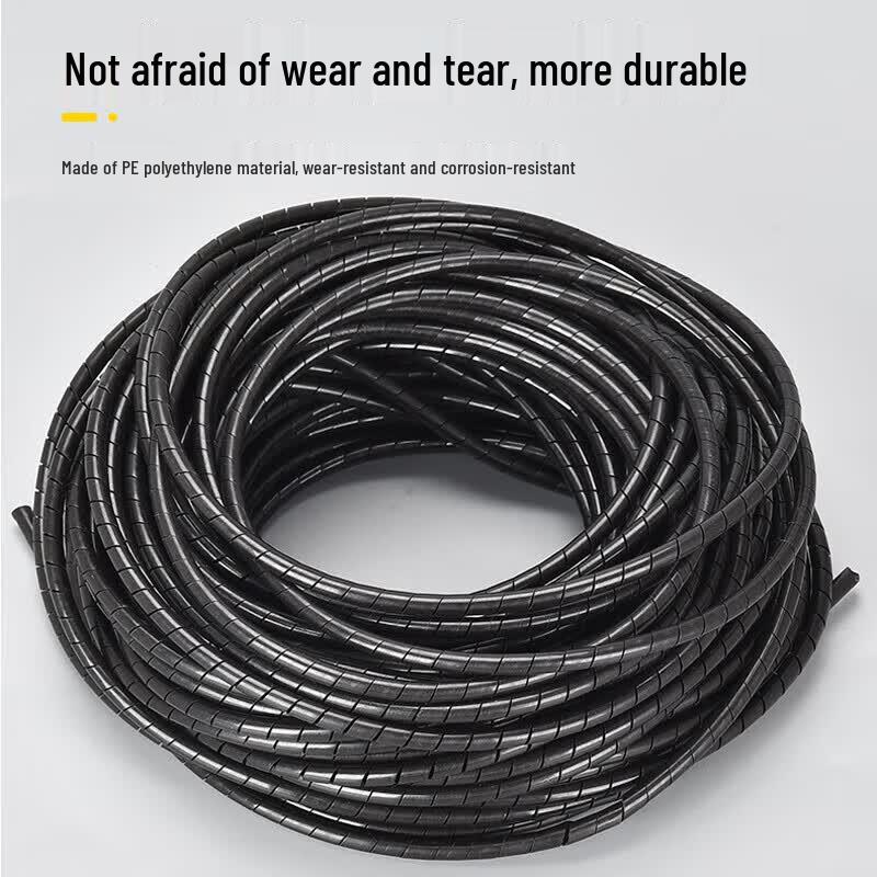 PE Spiral Wire Wrap Cable Organizer
